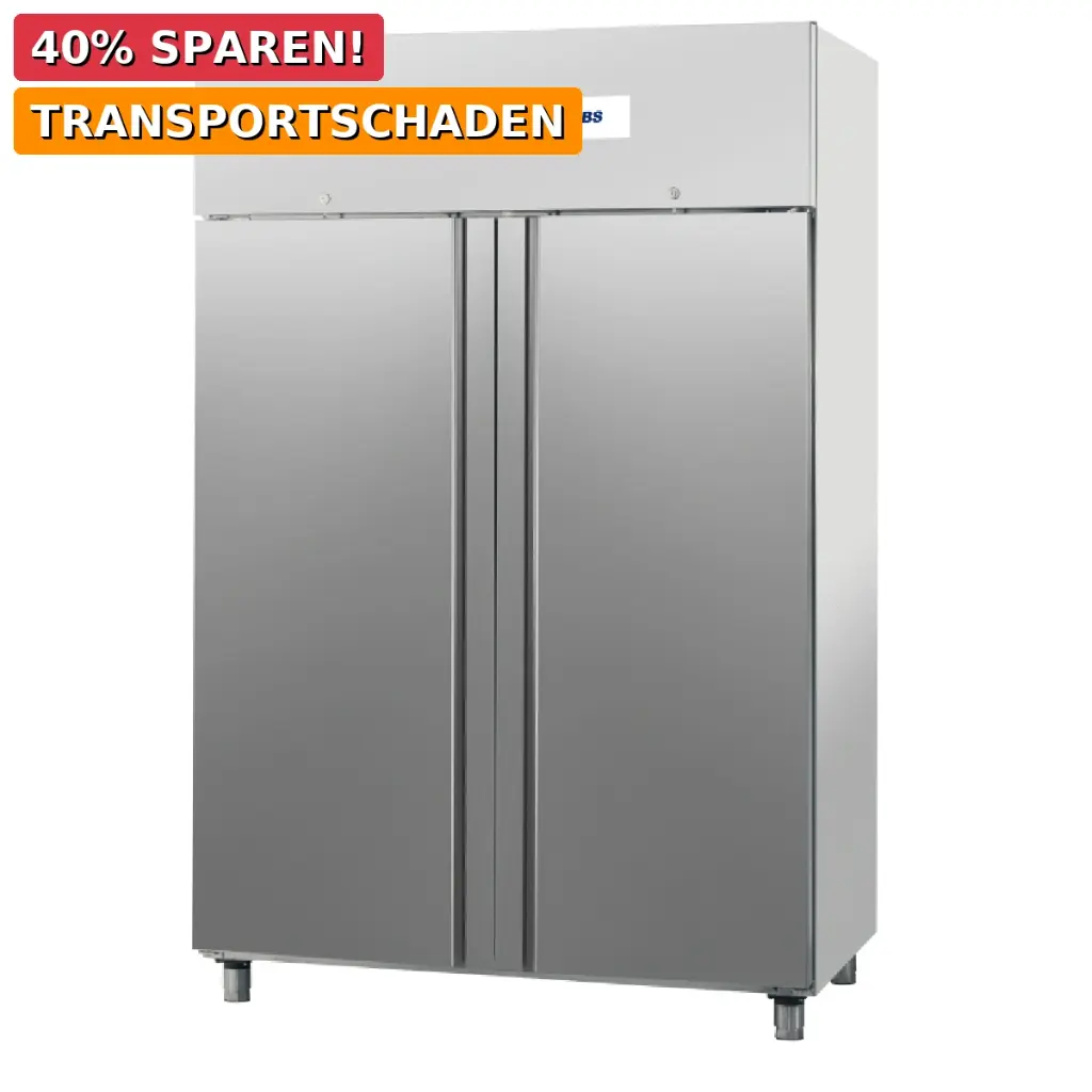 KBS Edelstahlkühlschrank KU 1453